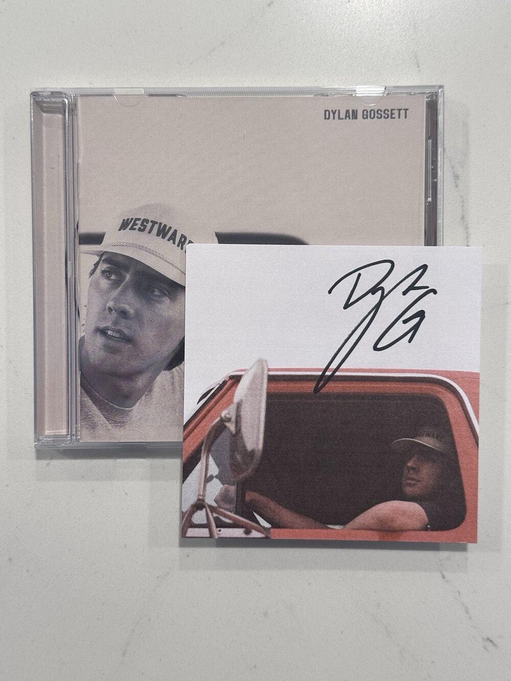 Dylan Gossett Autographed Signed CD Westward #3